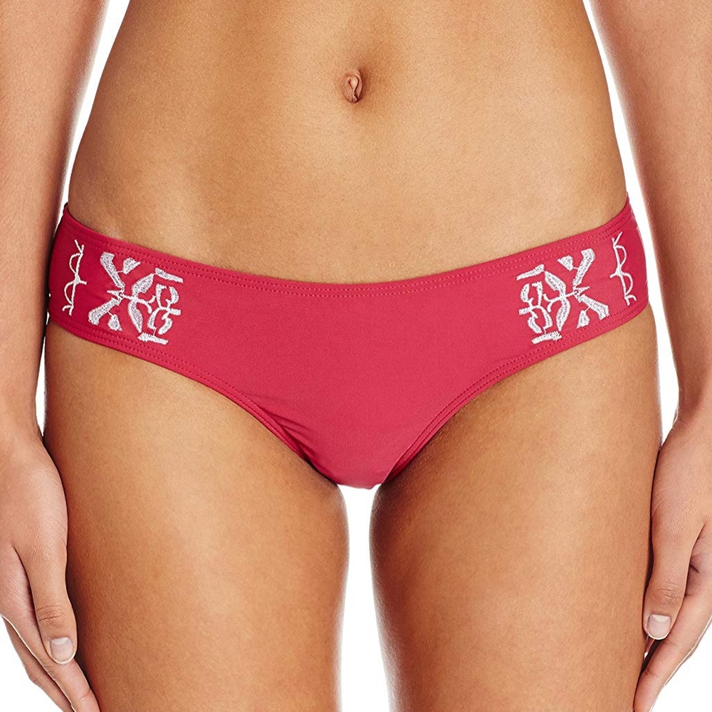 MINKPINK Mandala Wonder Bikini Bottom, Berry